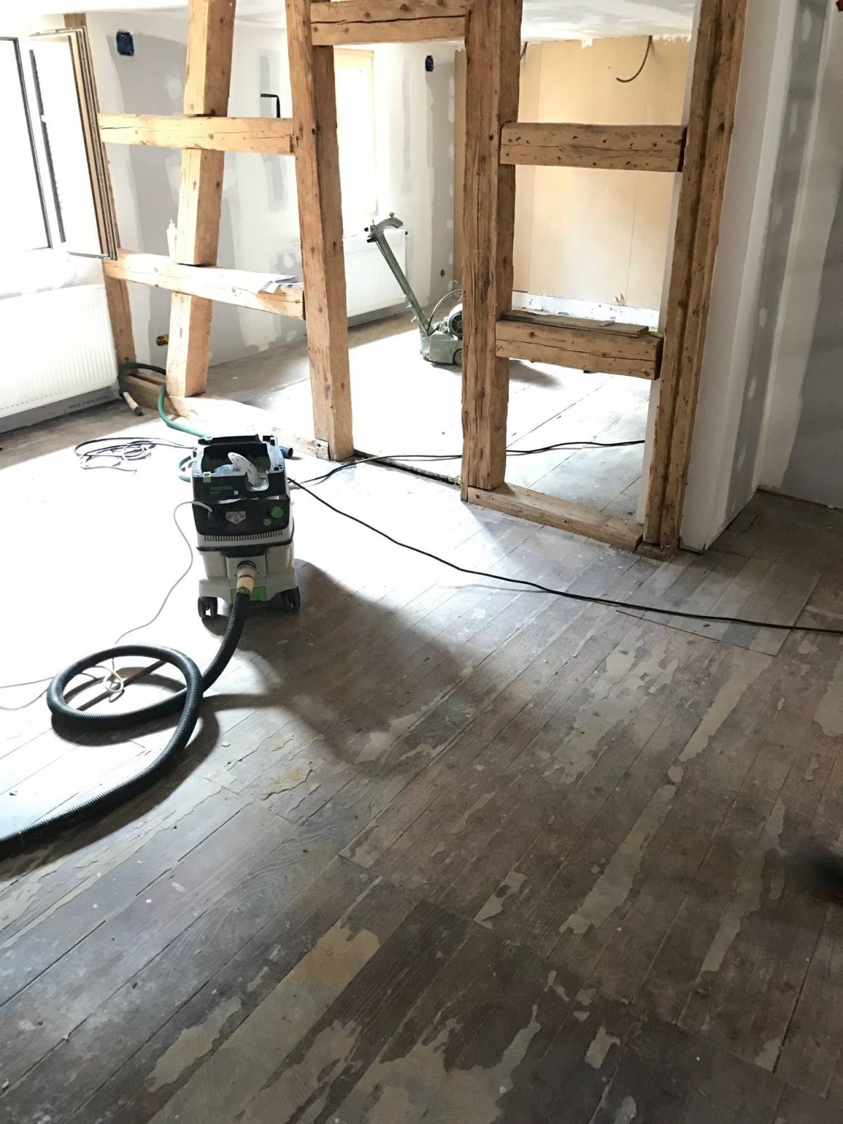 PLANCHER SAPIN MAISON ALSACIENNE KAYSERSBERG 68 Thann 1