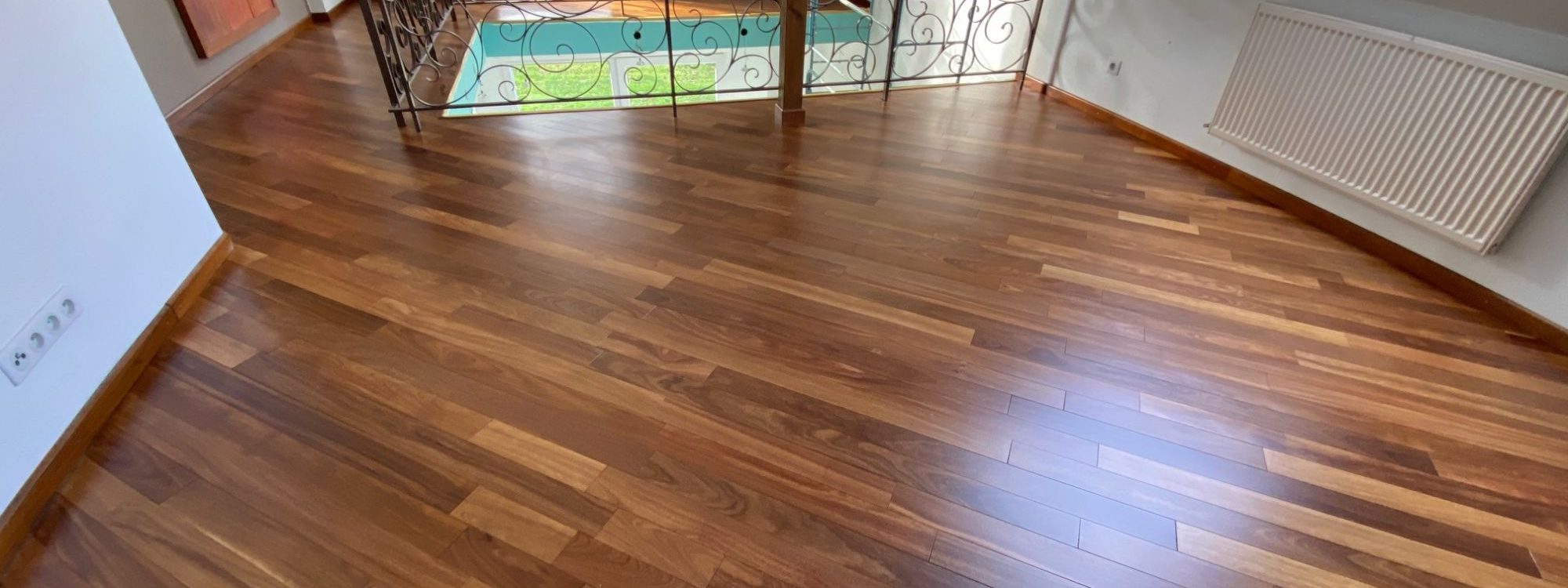 R&eacute;novation d’un parquet CUMARU massif- BALLERSDORF (68) Illzach