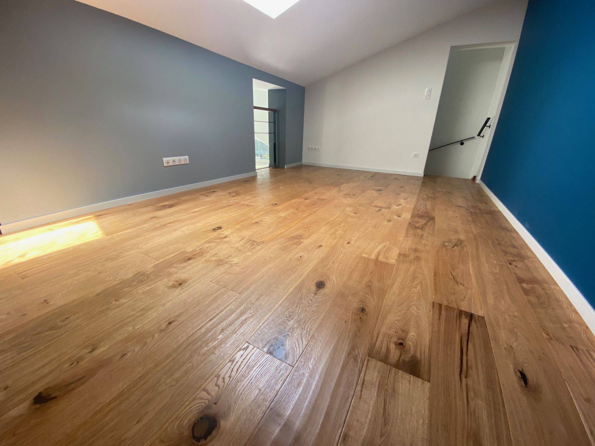 PARQUET SOLIDFLOOR CHENE DESERT- CHANTIER ROGGENHOUSE Mulhouse