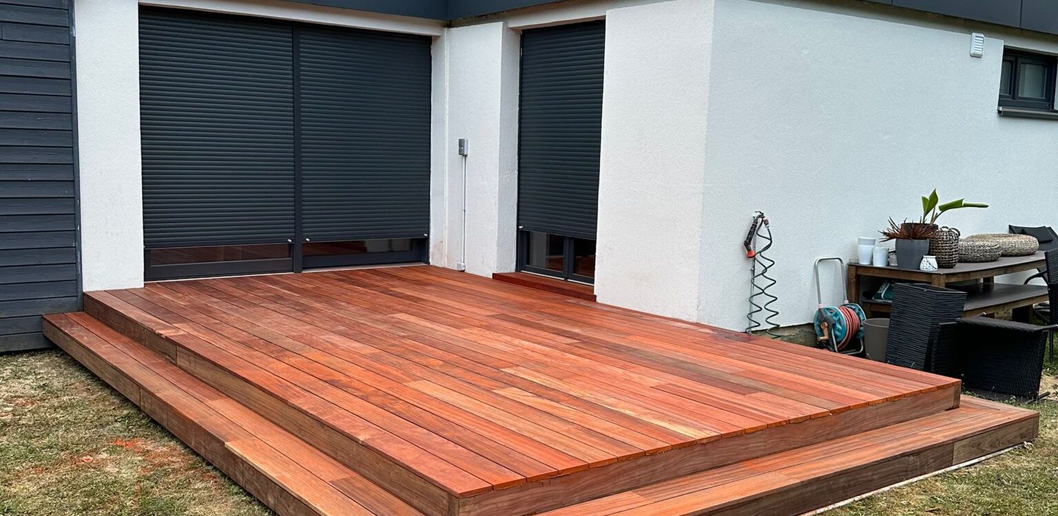 TERRASSE PADOUK Saint-Louis